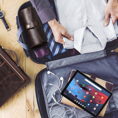 Luxury Brown Genuine Leather Watch Roll & Cufflink Case – Premium Travel Organizer