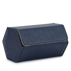 Luxury Genuine Leather Watch Storage Box Premium Travel & Display Organizer for 2 Watches